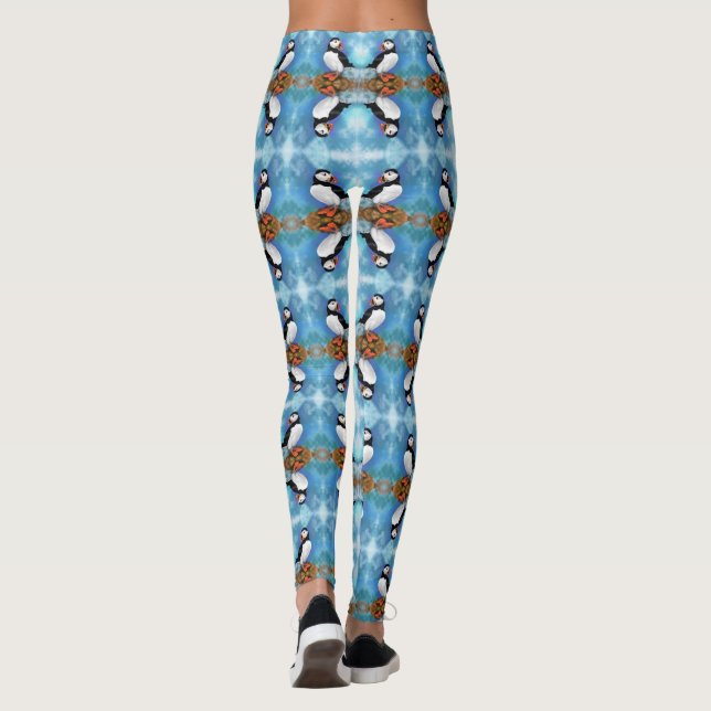 Leggings de Puffin Atlântico (Verso)