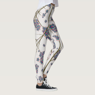 Leggings de ramos peculiares