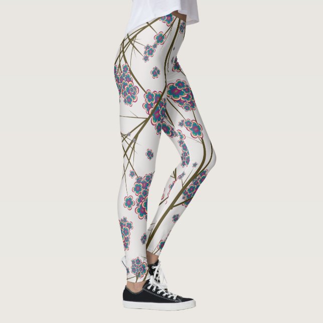 Leggings de ramos peculiares (Direita)