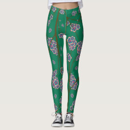 Leggings de ramos peculiares