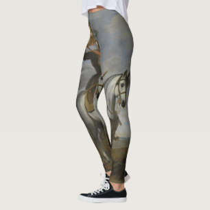 Leggings de retrato artístico