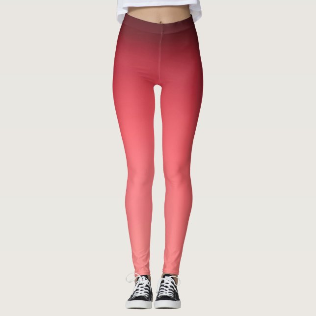 Leggings de salmão (Frente)