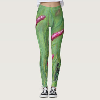 Leggings de sapo com sapo mágico humor aquoso