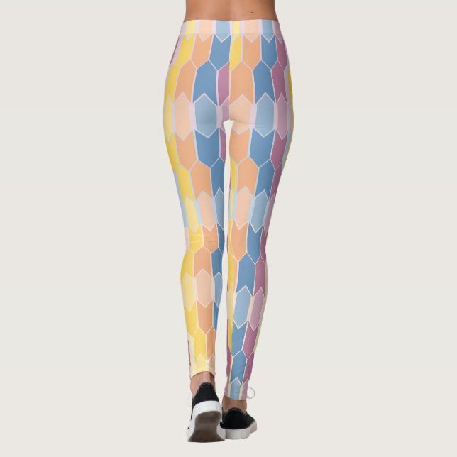 Leggings de setas coloridas (Verso)