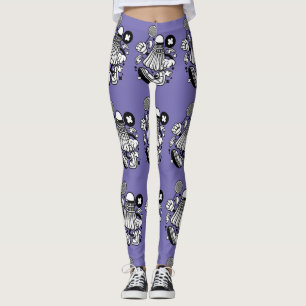 Leggings de Shuttlecock Personalizadas de Vicky