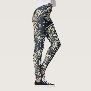 Leggings de simetria de sangue