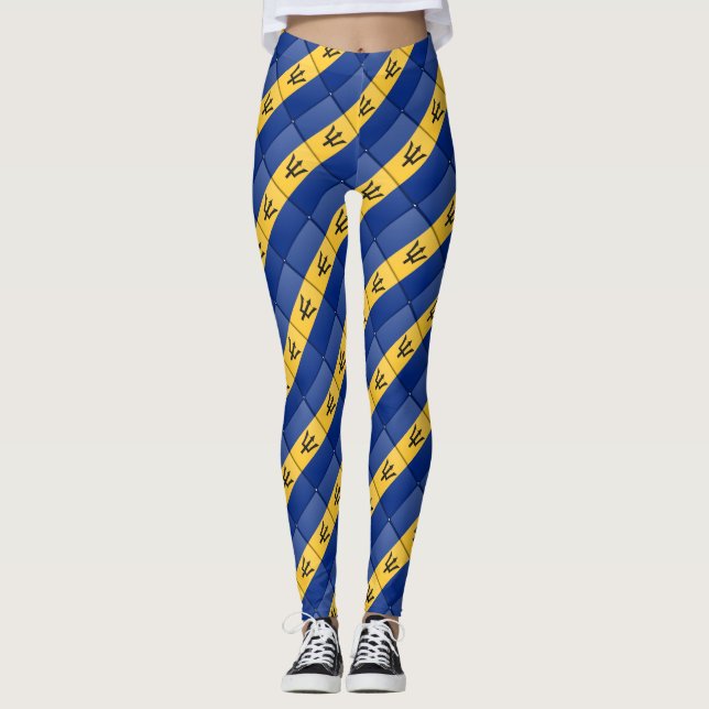 Leggings de Sinalizador de Barbados (Frente)