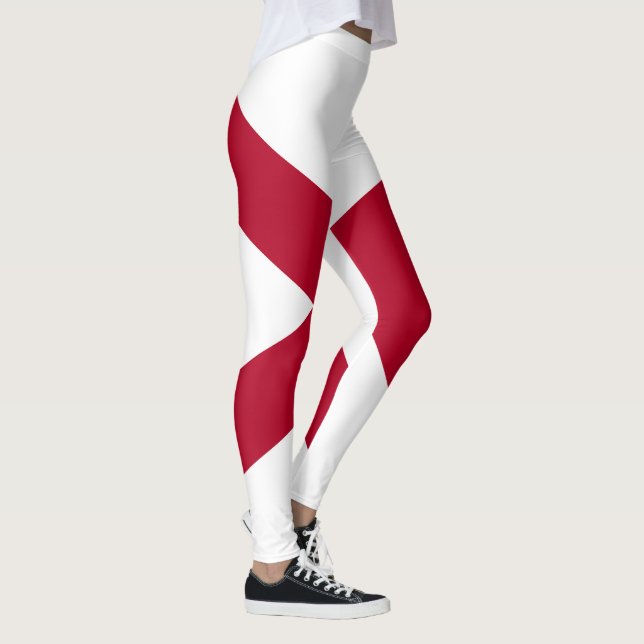 Leggings de Sinalizador do Estado do Alabama (Direita)