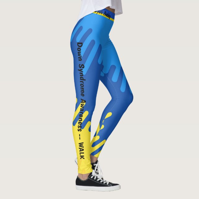 Leggings de Síndrome Personalizadas para Mulheres  (Direita)