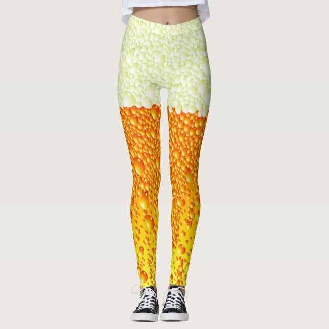 leggings de snob de cerveja (Frente)
