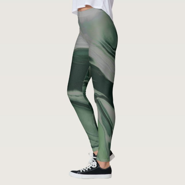 Leggings de soldado verde (Esquerda)