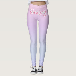 Leggings de Sonho Rosa para uma famosa moça