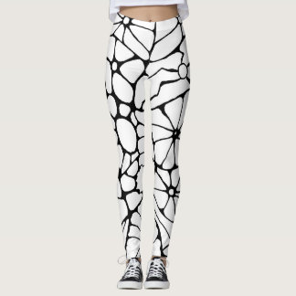 Leggings de treino abstratas