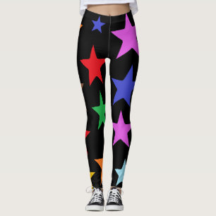 Leggings de treino de qualidade com estrelas grand
