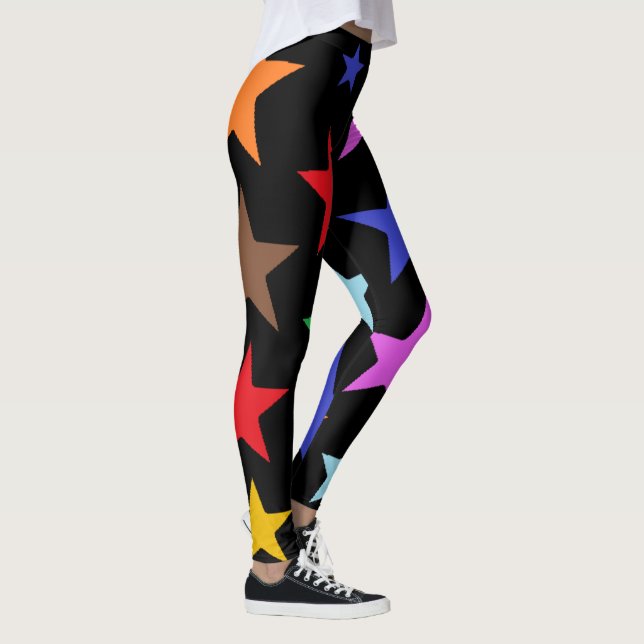 Leggings de treino de qualidade com estrelas grand (Direita)