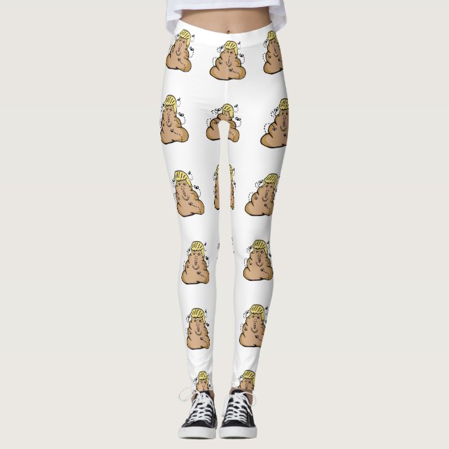 leggings de tropete poop donald (Frente)