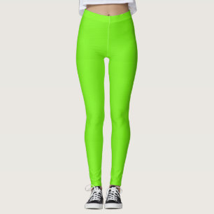 Leggings de Verdes limões fluorescentes