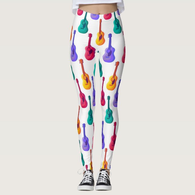 Leggings de violão (Frente)