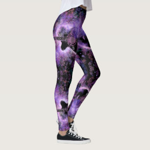 Leggings de violão rolo