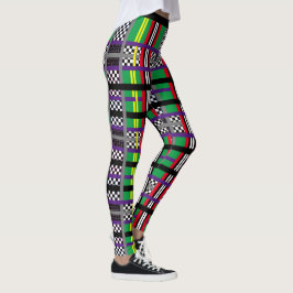 Leggings de Xadrez