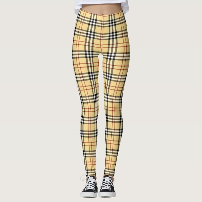 Leggings de Xadrez de Rilla (Frente)