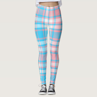 Leggings de Xadrez dos Doces Sonhos