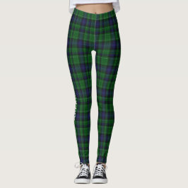 Leggings de Xadrez Tartan Personalizadas da Abercr