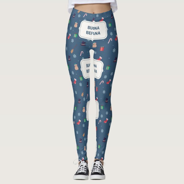 leggings de xmas buona Befana (Frente)