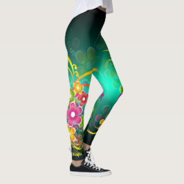 Leggings de Yoga com Leggings de Nomes Personaliza
