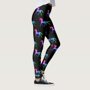 Leggings de Yoga para nomes personalizados pretos 