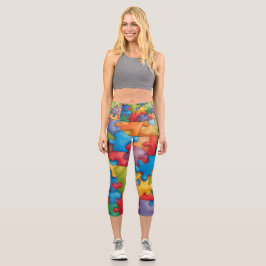 Leggings de Yoga quebra-cabeça - Malhação e Ativo 