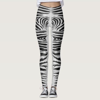 Leggings de Zebra Realistas