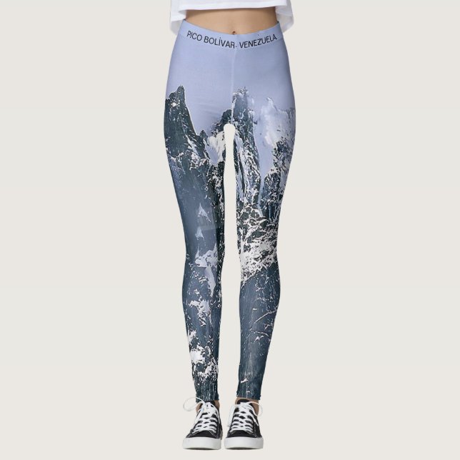 Leggings del Pico Bolívar.  (Frente)