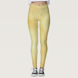 Leggings Design Amarelo Dourado