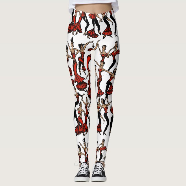 Leggings Design do Flamenco (Frente)
