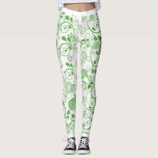 Leggings Design Verde