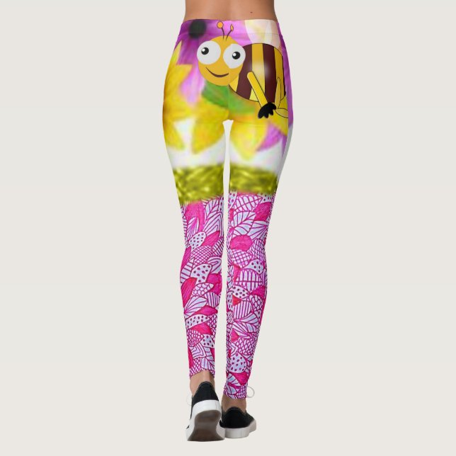 Leggings Dia das Mães Abelha (Verso)