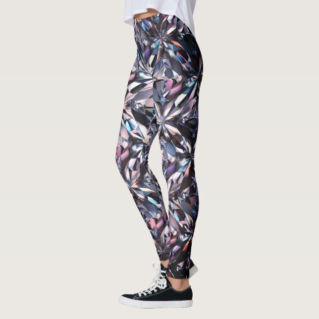 Leggings Diamantes Brilhantes (Esquerda)