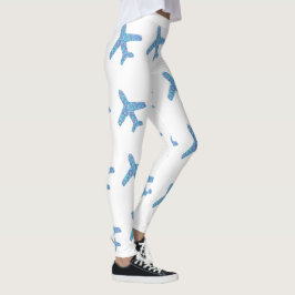 Leggings do avião (branco)