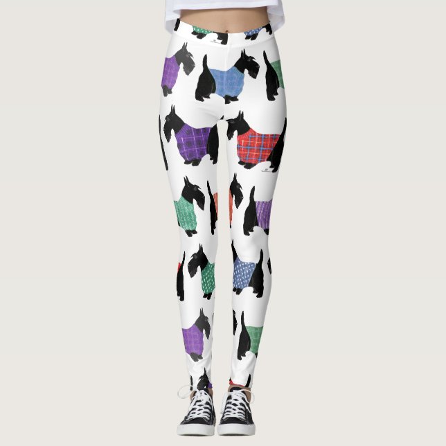 Leggings do Cachorro Scottie (Frente)
