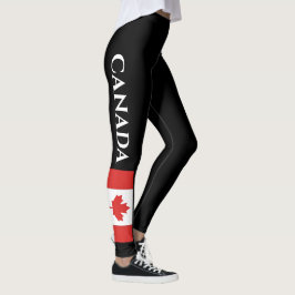 Leggings do Canadá - Leggings do Orgulho Canadense