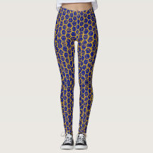 Leggings do Cefaleto Azul