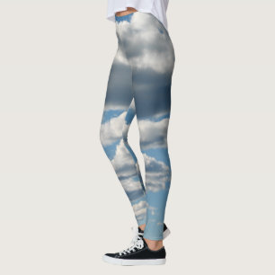 Leggings do céu nublado
