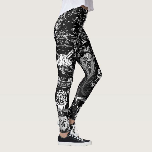 Leggings do Clube Dandy Highwayman (Direita)