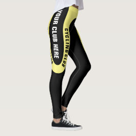 Leggings do clube de ciclismo personalizável versã