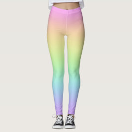 Leggings do cotovelo pastel