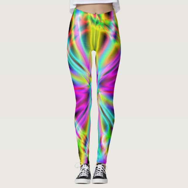 Leggings do Cromo 2 Iridescentes (Frente)