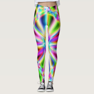 Leggings do Cromo 3 Iridescentes