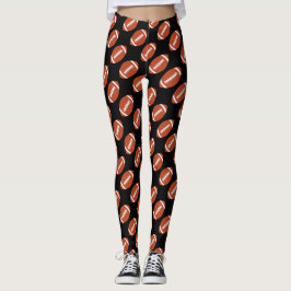 Leggings do Dia da Fã de Futebol das Mulheres