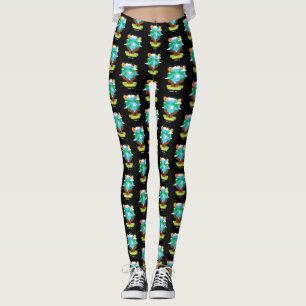 leggings do Dia da Terra na África do arco-íris